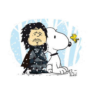 Illustration for article titled Game of Thrones X Peanuts Mash-Up by Raid71